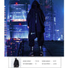 DARK Japanese Streetwear Man Hoodies Hip Hop Embroideried Pullover Patchwork Fake Two Darkwear Tops Techwear Hoodies - Vimost Shop