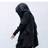 DARK Japanese Streetwear Man Hoodies Hip Hop Embroideried Pullover Patchwork Fake Two Darkwear Tops Techwear Hoodies - Vimost Shop