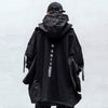 DARK Japanese Streetwear Man Hoodies Hip Hop Embroideried Pullover Patchwork Fake Two Darkwear Tops Techwear Hoodies - Vimost Shop