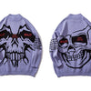 DARK Monster Knitted Men Sweater Autumn Winter Harajuku Streetwear Hip Hop Ripped Male Casual Cotton Pullover Outwear - Vimost Shop