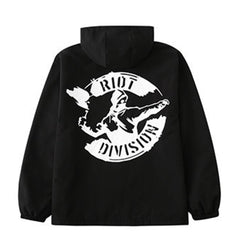 Dark Patchwork Printed Men Cargo Jackets  Autumn Casual Streetwear Tops Pullover Harajuku  Hip Hop Male Coat