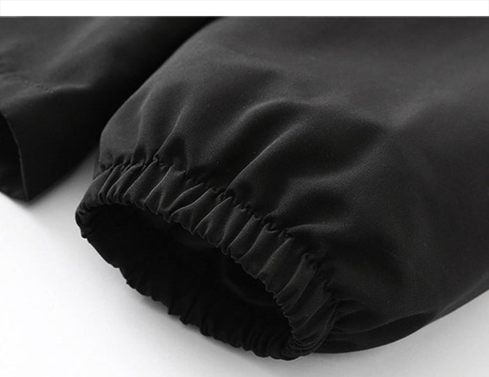 Dark Patchwork Printed Men Cargo Jackets Autumn Casual Streetwear Tops Pullover Harajuku Hip Hop Male Coat - Vimost Shop
