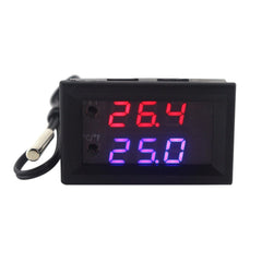 DC 12V Programmable LED Digital Thermostat Regulator Mini Microcomputer Adjustable Temperature Controller