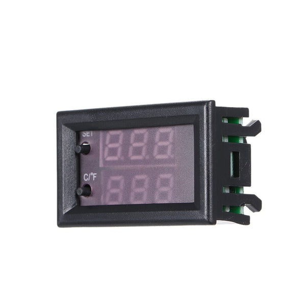 DC 12V Programmable LED Digital Thermostat Regulator Mini Microcomputer Adjustable Temperature Controller - Vimost Shop