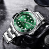 Design Brand Luxury Men Watches Automatic Black Watch Men Stainless Steel Waterproof Business Sport Mechanical Wristwatch - Vimost Shop