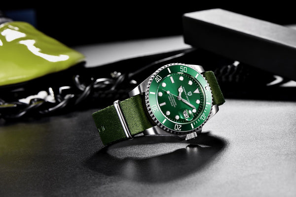 Design Brand Luxury Men Watches Automatic Black Watch Men Stainless Steel Waterproof Business Sport Mechanical Wristwatch - Vimost Shop