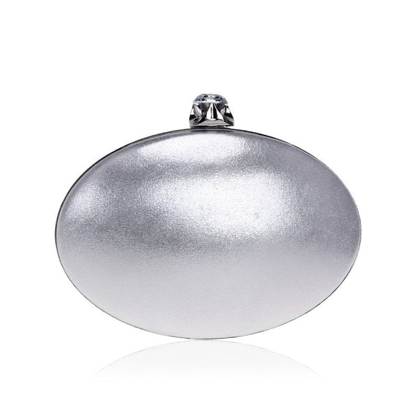 Design Egg Shaped Women Day Clutches Chain Shoulder Rhinestones Lady Wedding Party Evening Bags Mixed Color Wallets - Vimost Shop