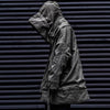 Detachable Letter Printed Mens Hooded Parkas Hip Hop Thick Padded Jackets Harajuku Ribbons Windbreaker Streetwear - Vimost Shop