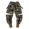 Detachable Multi-Pocket Cargo Pants Men Harajuku Hip Hop Streetwear Joggers Man Elastic Waist Sweatpants Techwear - Vimost Shop