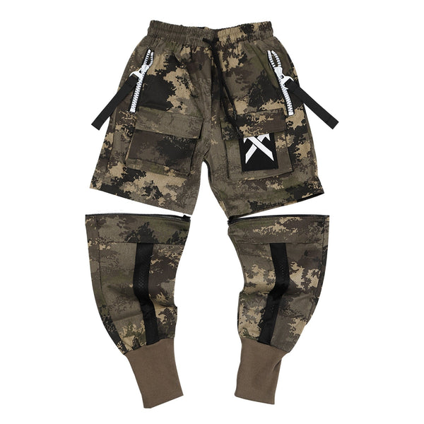 Detachable Multi-Pocket Cargo Pants Men Harajuku Hip Hop Streetwear Joggers Man Elastic Waist Sweatpants Techwear - Vimost Shop