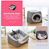 Detachable Soft Kennel Cat Bed Breathable Cat Pet Cave House Sleeping Bag Mat Pad Tent Pets Winter Warm Cozy Beds 11 Colors - Vimost Shop