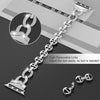 Diamond Stainless Steel strap For Apple Watch band 38mm 42mm 40/44mm Bracelet woman watchband for iWatch Series 6 SE 5 4 3 belt - Vimost Shop