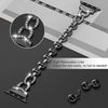 Diamond Stainless Steel strap For Apple Watch band 38mm 42mm 40/44mm Bracelet woman watchband for iWatch Series 6 SE 5 4 3 belt - Vimost Shop