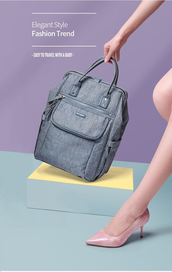Diaper Bag Backpack Large Capacity Waterproof Nappy Bag Kits Mummy Maternity Travel Backpack Nursing Handbag - Vimost Shop