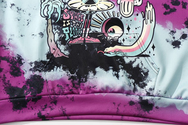 Digital 3D Printed Hoodies For Women Sweatshirt - Vimost Shop