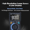 Digital Multimeter Profesional True RMS 8000 Analogue Tester 20A Current DC AC Voltage Capacitance VFC ohm battery Hz test - Vimost Shop