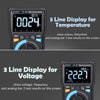 Digital Multimeter Profesional True RMS 8000 Analogue Tester 20A Current DC AC Voltage Capacitance VFC ohm battery Hz test - Vimost Shop