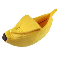 Dog Bed Banana Shape Dog House Pet Cat House Sofa Pet Kennel Nest Warm Dog Sofas Cat Sleeping Bag