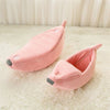 Dog Bed Banana Shape Dog House Pet Cat House Sofa Pet Kennel Nest Warm Dog Sofas Cat Sleeping Bag - Vimost Shop