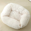 Dog Bed Sofa Long Plush Square Kennel Winter Warm Puppy Mat Cat Nest Soft House Non-slip Basket Cushion for Dogs Pet Supplies - Vimost Shop