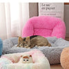 Dog Bed Sofa Long Plush Square Kennel Winter Warm Puppy Mat Cat Nest Soft House Non-slip Basket Cushion for Dogs Pet Supplies - Vimost Shop