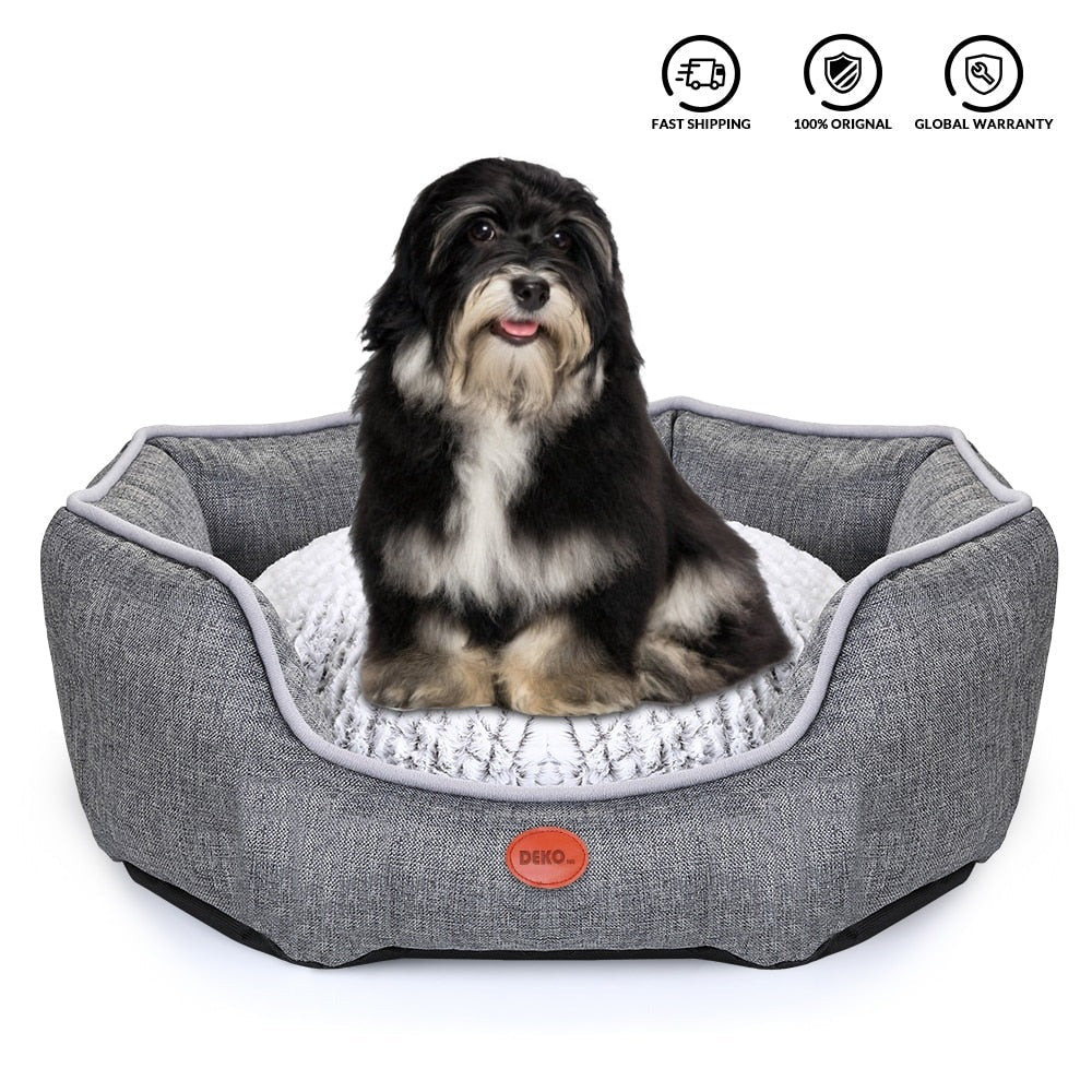 Dog Bed Soft Sleeping Sofa Waterproof Cushion Mat For Puppy Cat Cotton Pillow Pet Supplies - Vimost Shop