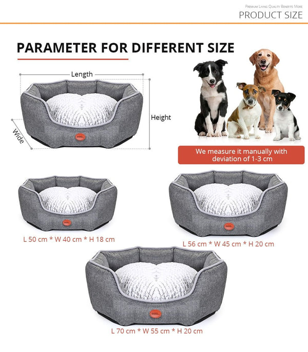 Dog Bed Soft Sleeping Sofa Waterproof Cushion Mat For Puppy Cat Cotton Pillow Pet Supplies - Vimost Shop
