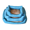 Dog Bed Winter Warm Pet Kennel Anti-Bite Square Puppy Sleeping Bed with Mat Soft Comfortable Pet Cushion For Small Medium Dogs - Vimost Shop