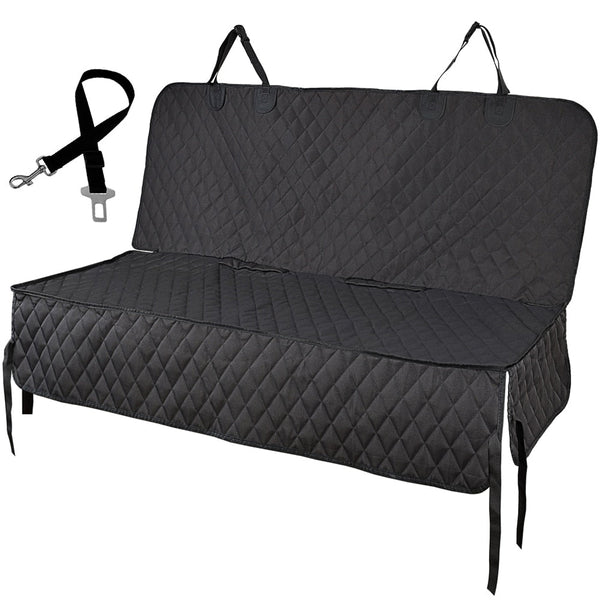 Dog Car Seat Cover 100% Waterproof Pet Cat Dog Carrier Car Back Seat Cover Nonslip 600D Heavy Duty Bench Car Seat For Large Dogs - Vimost Shop