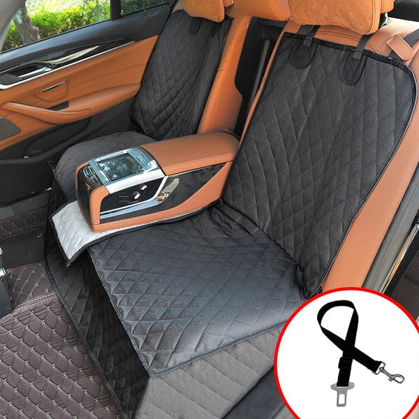 Dog Car Seat Cover Waterproof Car Rear Back Mat Dog Carrier For Pet Travel Cat Dogs Cushion Protector With Middle Seat Armrest - Vimost Shop