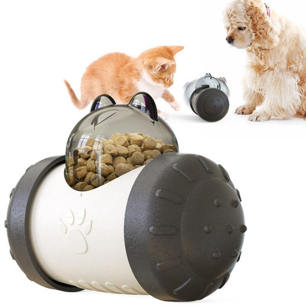 Dog Cat Toy Pet Tumbler Slow Food Leaking Ball Swing Leaking Food Toy Non-electric Safety Pet Slow Food Device for Dogs Cats Toy - Vimost Shop