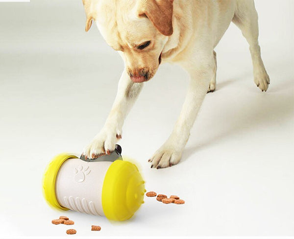 Dog Cat Toy Pet Tumbler Slow Food Leaking Ball Swing Leaking Food Toy Non-electric Safety Pet Slow Food Device for Dogs Cats Toy - Vimost Shop