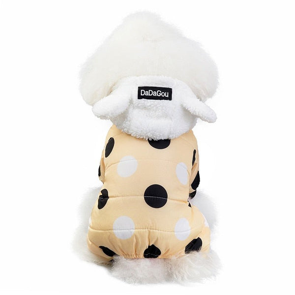 Dog Clothes Winter Pet Padded Vest Thickened Warm Jacket Costume Soft Pet Coat for Small Medium Dogs Cats Pets Outdoor Supplies - Vimost Shop