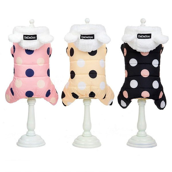 Dog Clothes Winter Pet Padded Vest Thickened Warm Jacket Costume Soft Pet Coat for Small Medium Dogs Cats Pets Outdoor Supplies - Vimost Shop