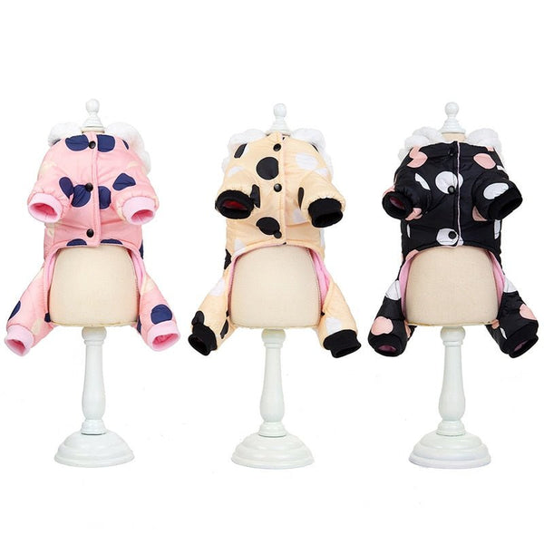 Dog Clothes Winter Pet Padded Vest Thickened Warm Jacket Costume Soft Pet Coat for Small Medium Dogs Cats Pets Outdoor Supplies - Vimost Shop