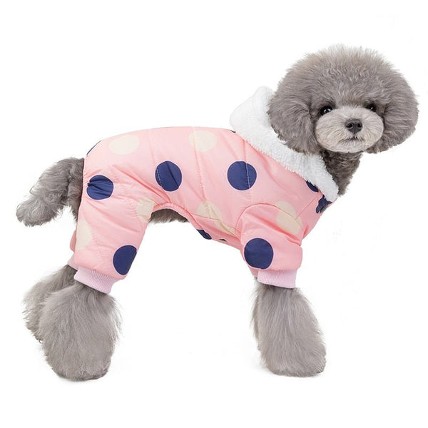 Dog Clothes Winter Pet Padded Vest Thickened Warm Jacket Costume Soft Pet Coat for Small Medium Dogs Cats Pets Outdoor Supplies - Vimost Shop