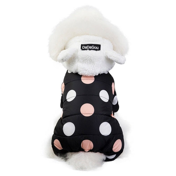 Dog Clothes Winter Pet Padded Vest Thickened Warm Jacket Costume Soft Pet Coat for Small Medium Dogs Cats Pets Outdoor Supplies - Vimost Shop