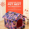 Dog House Outdoor Waterproof Pet Bed House Tent Chew Proof Indoor Kennel Warm Comfortable Pets Cave for Small Medium Dogs Cats - Vimost Shop