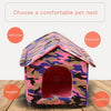 Dog House Outdoor Waterproof Pet Bed House Tent Chew Proof Indoor Kennel Warm Comfortable Pets Cave for Small Medium Dogs Cats - Vimost Shop