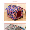 Dog House Outdoor Waterproof Pet Bed House Tent Chew Proof Indoor Kennel Warm Comfortable Pets Cave for Small Medium Dogs Cats - Vimost Shop