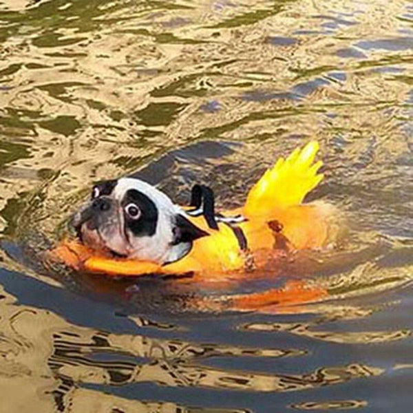 Dog Life Vest Summer Shark Pet Life Jacket Dog Clothes Dogs Swimwear Pets Swimming Suit New - Vimost Shop