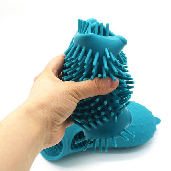 Dog Paw Cleaner Cup Soft Silicone Combs Portable Outdoor Pet Foot Washer Cup Paw Clean Brush Quickly Wash Foot Cleaning Bucket - Vimost Shop