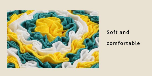 Dog Sniffing Mat Pet Slow Feeding Pad Dog Puzzle Toy Interactive Game Training Foraging Blanket Snack Feeding Mat Pets Supplies - Vimost Shop