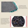 Dog Sniffing Mat Pet Slow Feeding Pad Dog Puzzle Toy Interactive Game Training Foraging Blanket Snack Feeding Mat Pets Supplies - Vimost Shop