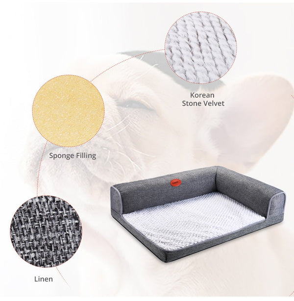 Dog Sofa Bed Soft Waterproof Warm Cushion Cat House Bed Puppy Sleeping Hondenmand Cushion Mat Pet Supplies - Vimost Shop