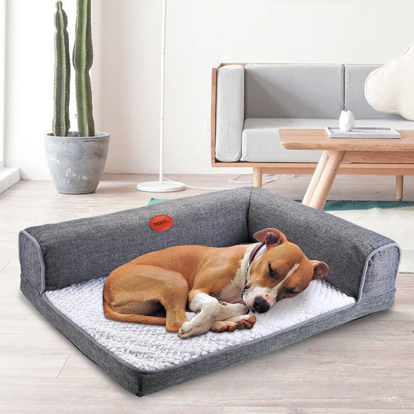 Dog Sofa Bed Soft Waterproof Warm Cushion Cat House Bed Puppy Sleeping Hondenmand Cushion Mat Pet Supplies - Vimost Shop