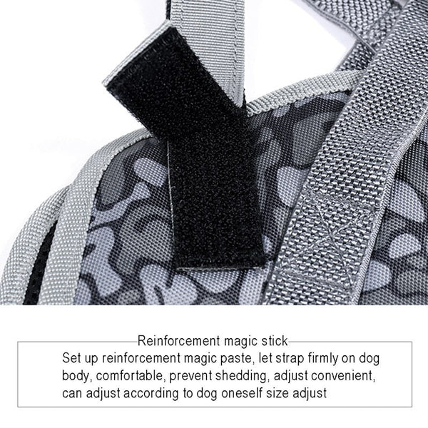 Dog Soft Adjustable Harness Pet Large Dog Walk Out Harness Vest for Medium Dog Chest Strap Dog Harness Pets Accessories - Vimost Shop