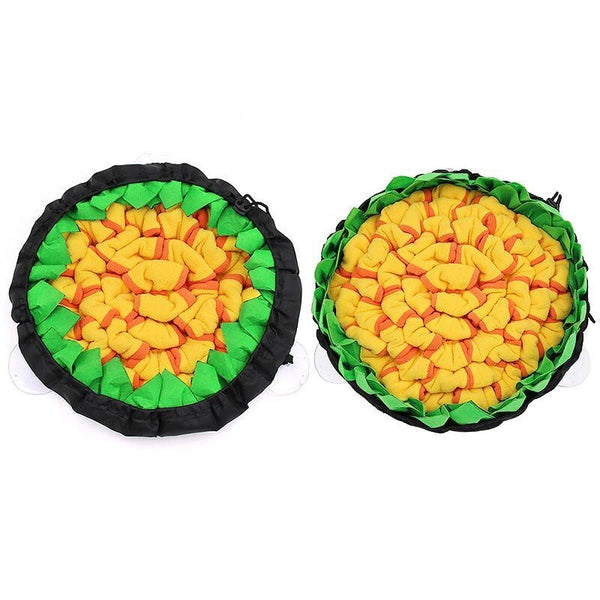 Dogs Snuffle Mat Pet Leak Food Anti Choking Mat Flower Nose Smell Training Sniffing Pad Slow Feeding Food Mat Nose Pad Pet Toy - Vimost Shop