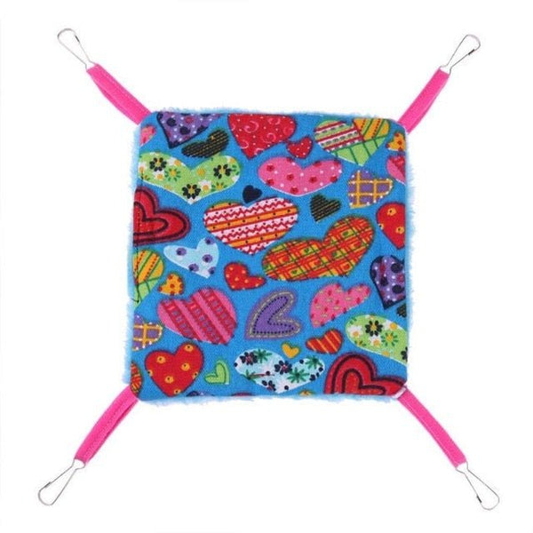 Double Layer Warm Pet Hamster Hammock Nest Squirrel Hanging Blanket Mat Bed Small Pets Chinchillas Rat House Mat Pet Supplies - Vimost Shop