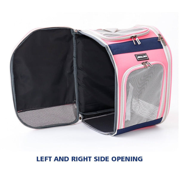 Double Shoulder Dog Cat Carrier Mesh Breathable Puppy Kitten Backpack Outdoor Travel Bag for Small Dogs Portable Cats Bag - Vimost Shop